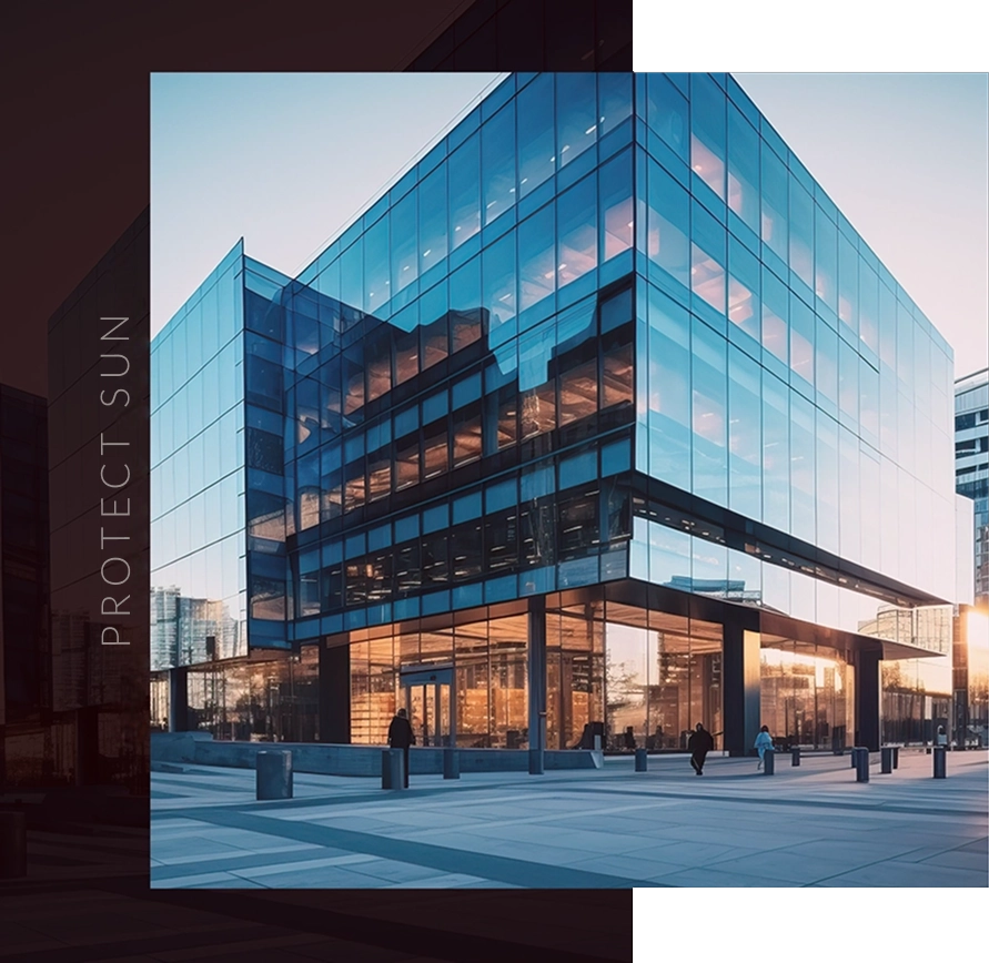 Installation de films solaires bâtiments et maisons individuelles